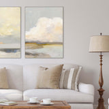 Paragon Dream of Clouds Blue 48 X 36 X 3 Wall Art