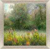 Paragon Wildflowers and Woods Green 41 X 41 X 2 Wall Art