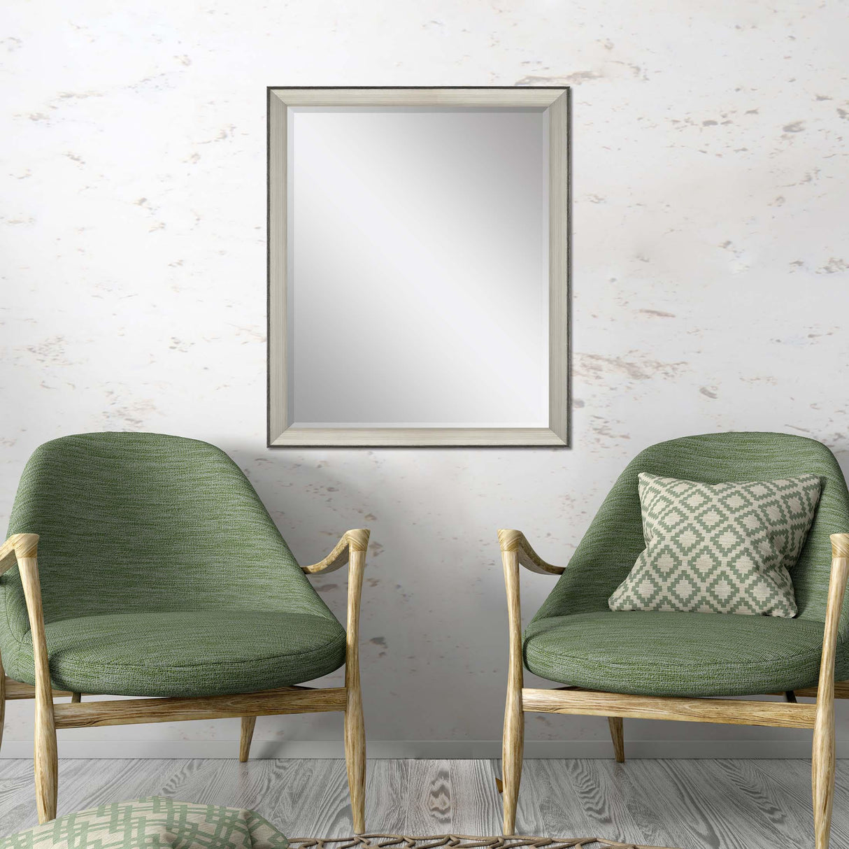Paragon #403 22 x 28 Beveled Metallic 32 X 26 X 3 Wall Mirror