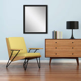 Paragon #869 22 x 28 Beveled Black 31 X 25 X 2 Wall Mirror