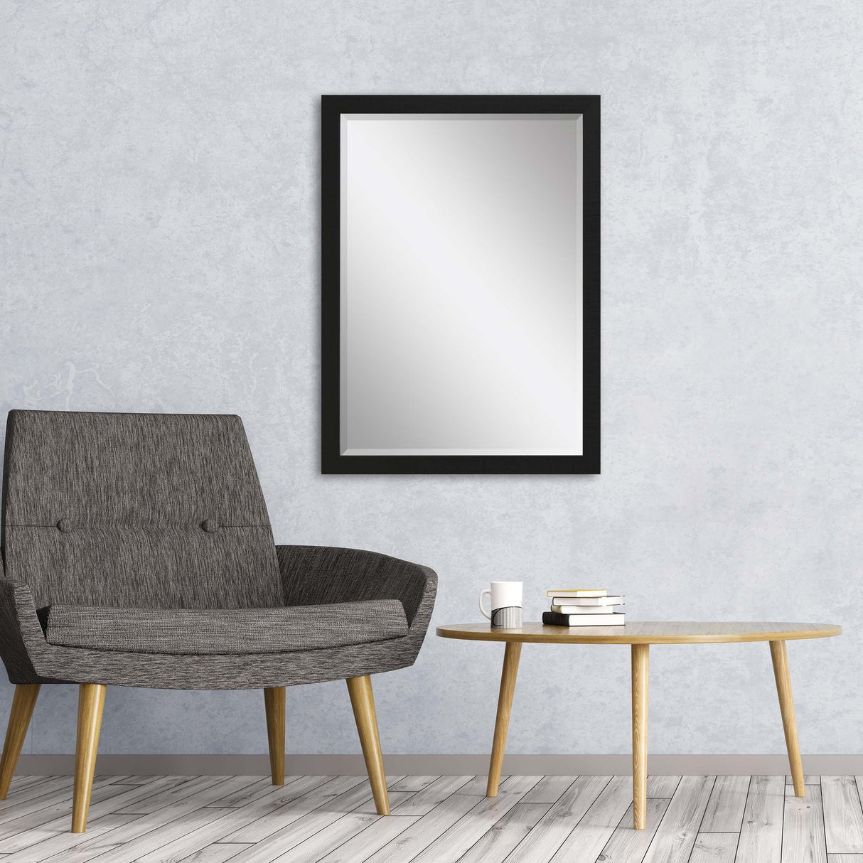 Paragon #869 24 x 36 Beveled Black 39 X 27 X 2 Wall Mirror