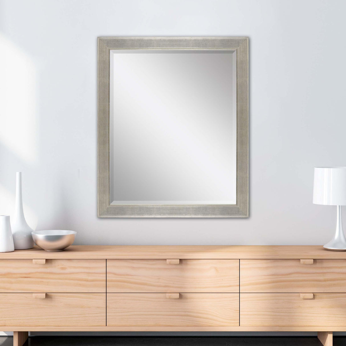 Paragon #864 22 x 28 Beveled Metallic 33 X 27 X 2 Wall Mirror