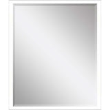 Paragon #867 22 x 28 Beveled White 30 X 24 X 3 Wall Mirror