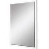 Paragon #867 22 x 28 Beveled White 30 X 24 X 3 Wall Mirror
