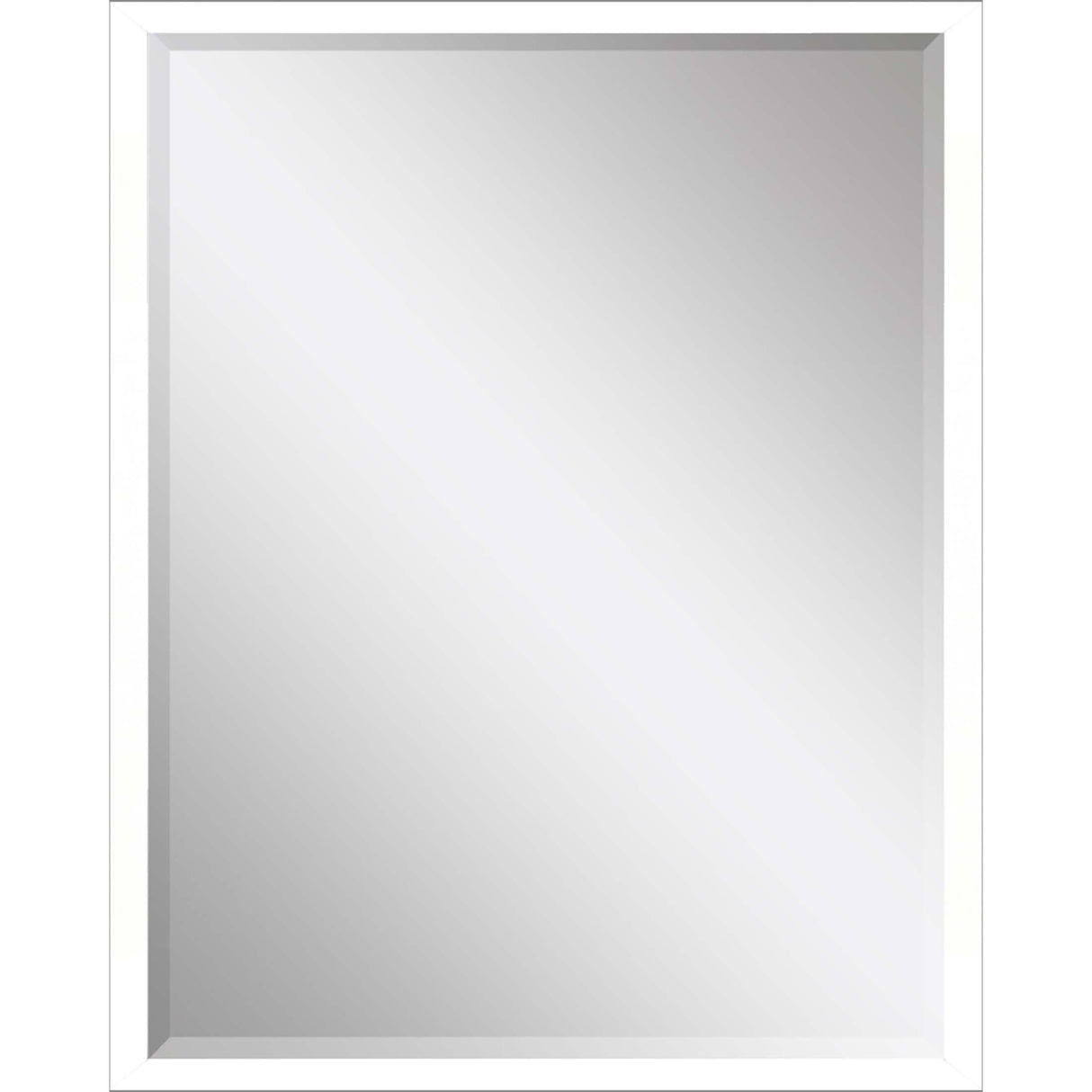 Paragon #867 24 x 36 Beveled White 38 X 26 X 3 Wall Mirror