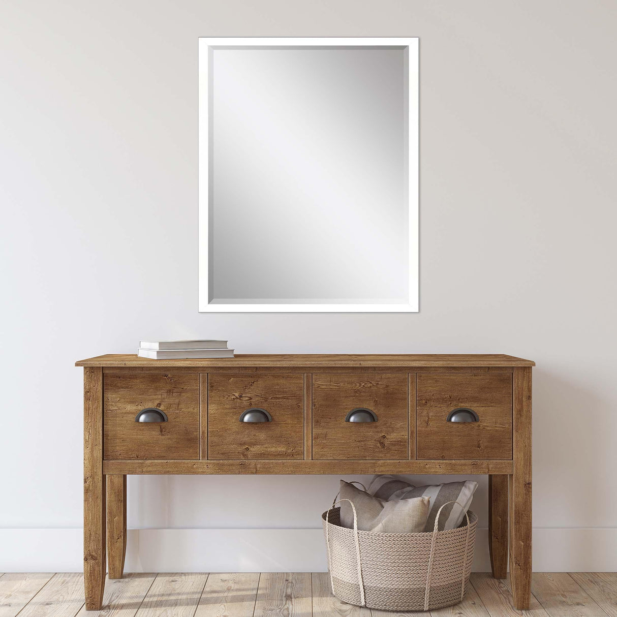 Paragon #867 24 x 36 Beveled White 38 X 26 X 3 Wall Mirror