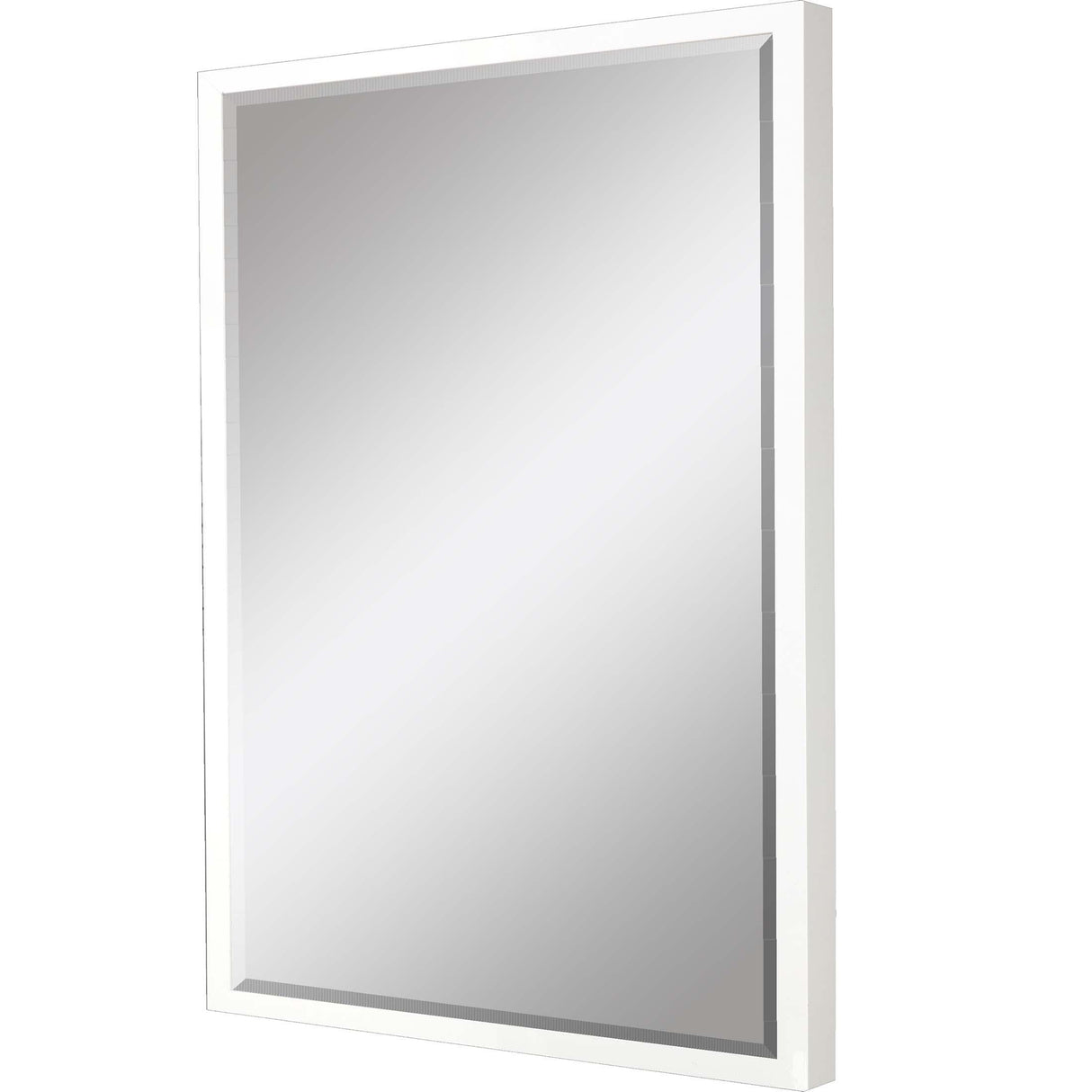 Paragon #867 30 x 40 Beveled White 42 X 32 X 3 Wall Mirror
