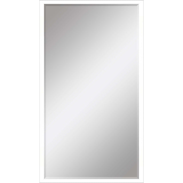 Paragon #867 30 x 72 Beveled White 74 X 32 X 3 Wall Mirror