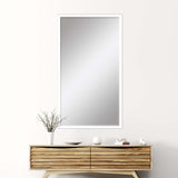 Paragon #867 30 x 72 Beveled White 74 X 32 X 3 Wall Mirror