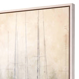 Paragon Sailboats in Fog Blue 38 X 50 X 3 Wall Art