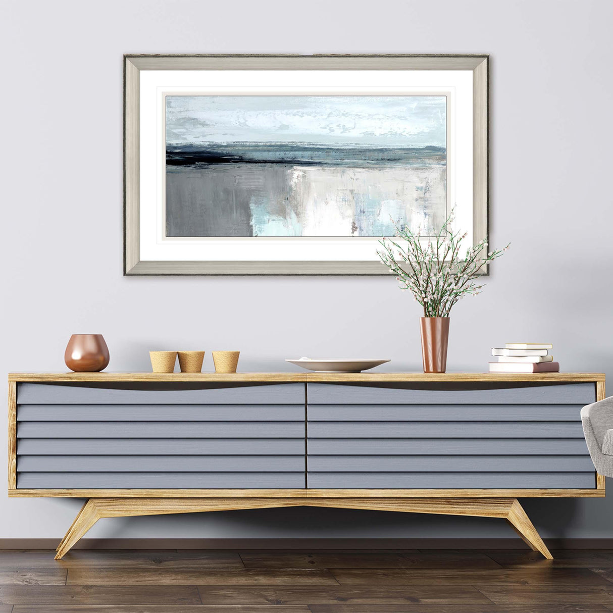 Paragon Moody Coast I Blue 32 X 52 X 3 Wall Art