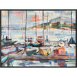 Paragon Leschi Evening Blue 38 X 50 X 3 Wall Art