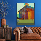 Paragon Country Barn Multi 50 X 40 X 3 Wall Art