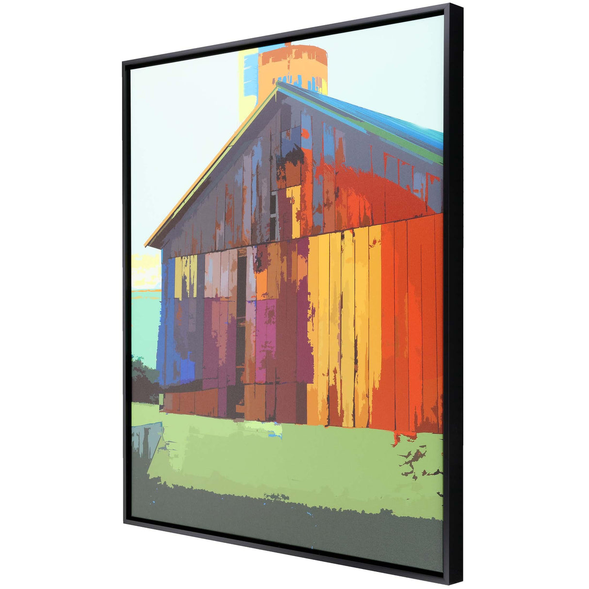 Paragon Country Barn Multi 50 X 40 X 3 Wall Art