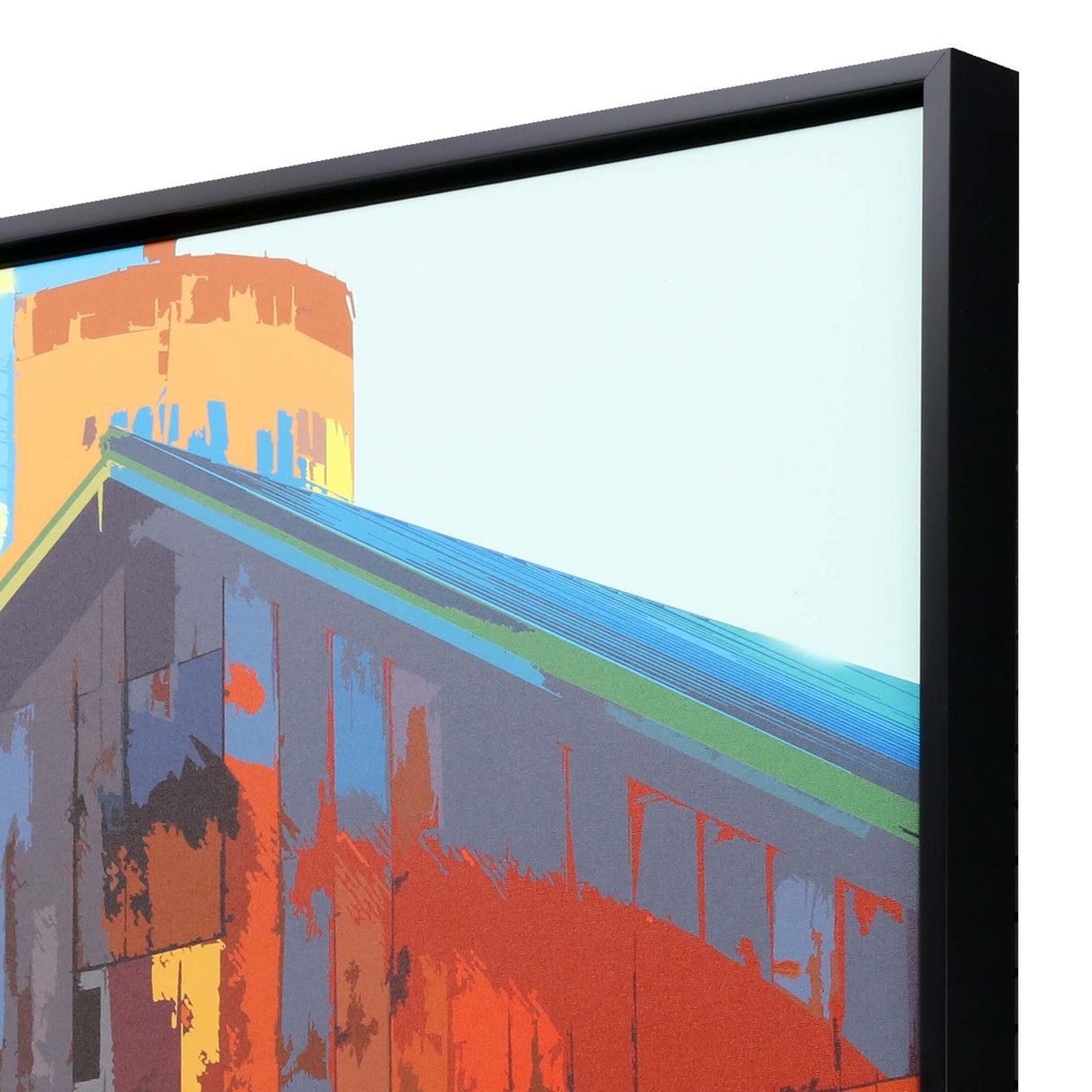 Paragon Country Barn Multi 50 X 40 X 3 Wall Art