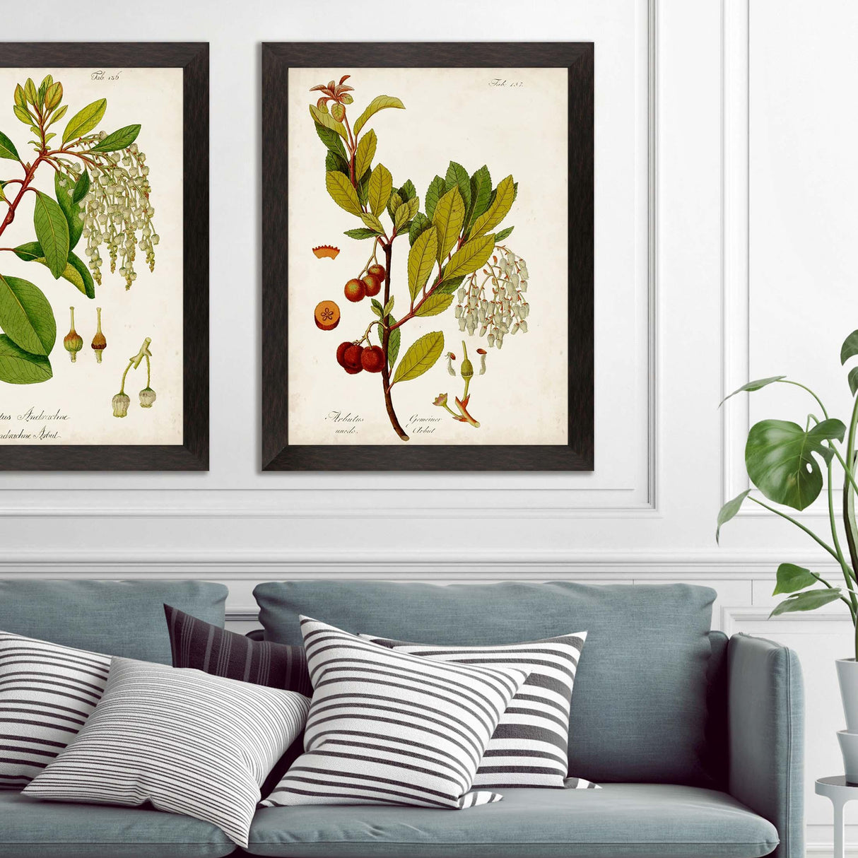 Paragon Antique Greenery III Green 45 X 35 X 2 Wall Art