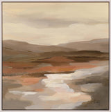 Paragon Cinnamon Riverbank I Brown 40 X 40 X 3 Wall Art