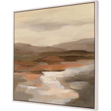 Paragon Cinnamon Riverbank I Brown 40 X 40 X 3 Wall Art