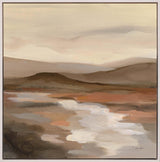 Paragon Cinnamon Riverbank II Brown 40 X 40 X 3 Wall Art