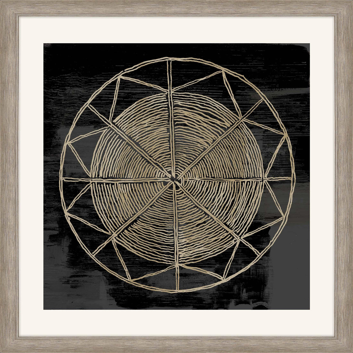 Paragon Woven Dreams I Black 40 X 40 X 2 Wall Art