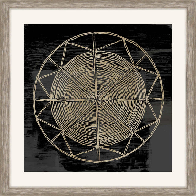 Paragon Woven Dreams I Black 40 X 40 X 2 Wall Art