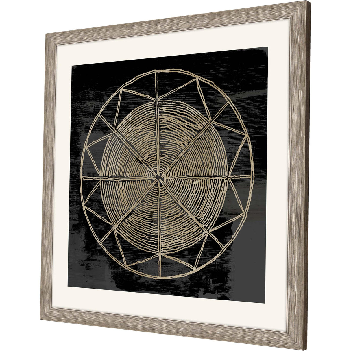 Paragon Woven Dreams I Black 40 X 40 X 2 Wall Art