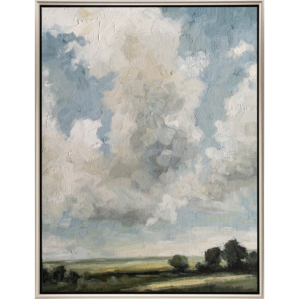 Paragon Gathering Clouds Beige 50 X 38 X 3 Wall Art