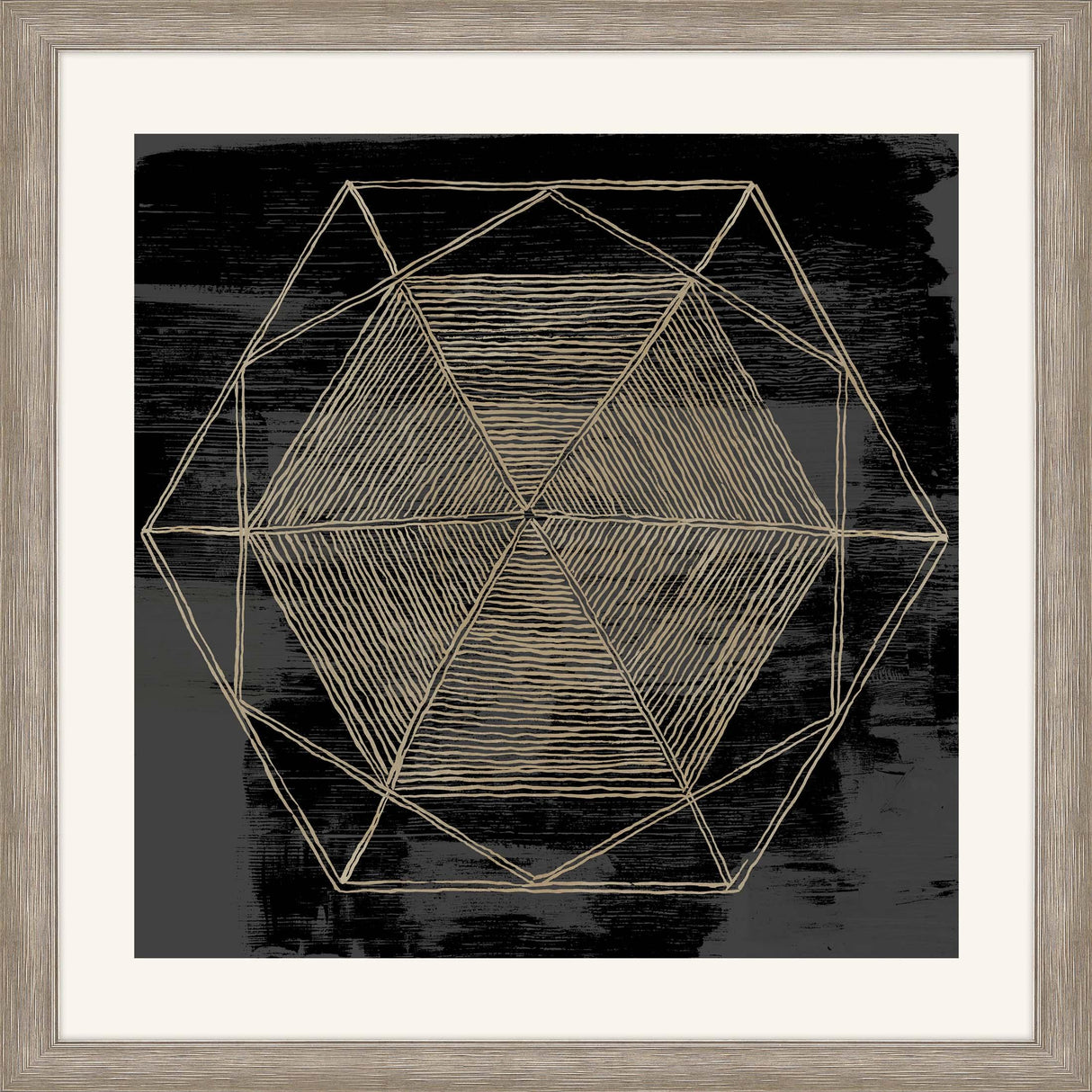 Paragon Woven Dreams II Black 40 X 40 X 2 Wall Art
