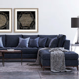 Paragon Woven Dreams II Black 40 X 40 X 2 Wall Art