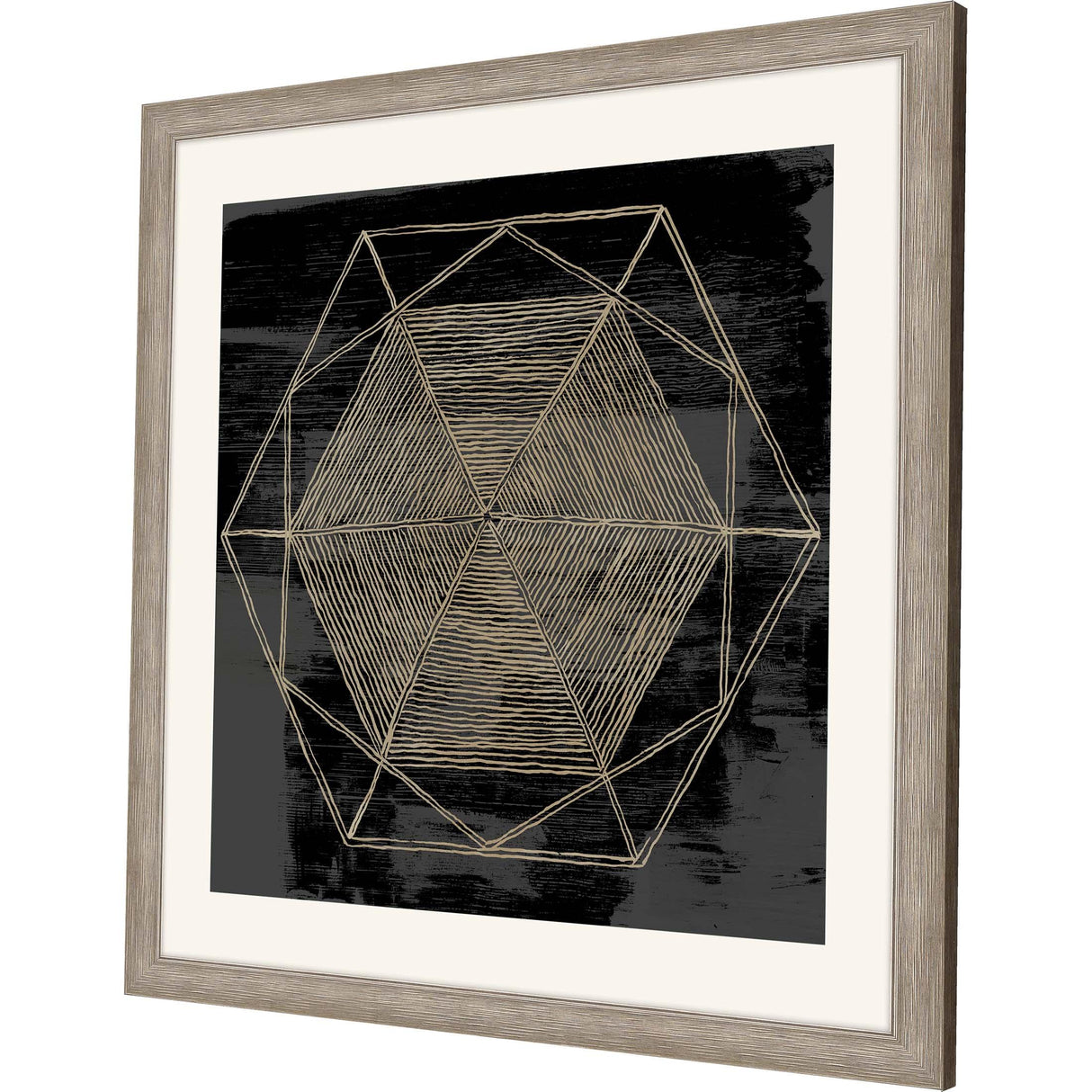 Paragon Woven Dreams II Black 40 X 40 X 2 Wall Art