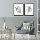 Paragon Botana S/2 Blue 32 X 26 X 3 Wall Art
