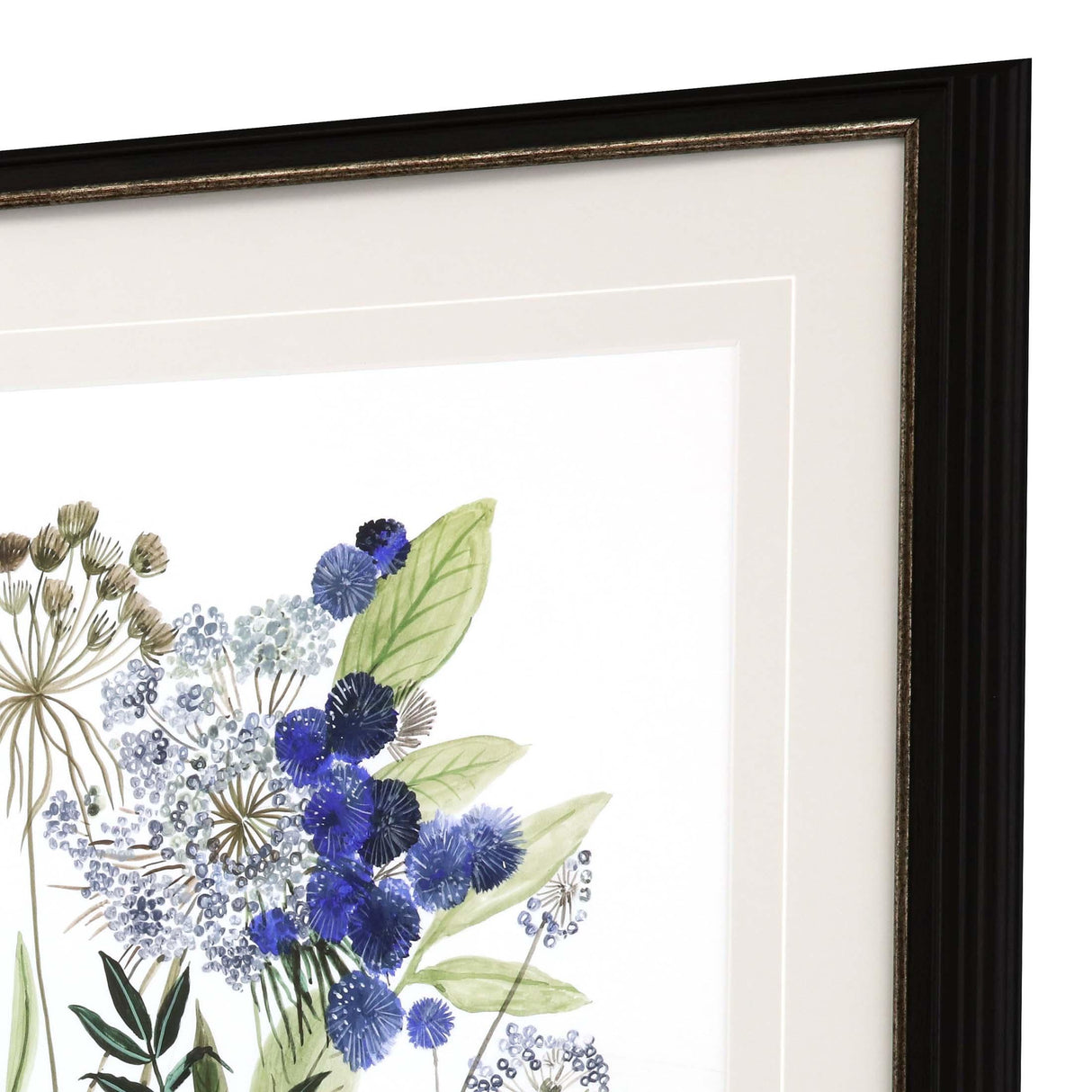 Paragon Botana S/2 Blue 32 X 26 X 3 Wall Art