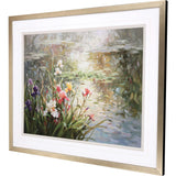 Paragon Afternoon Reflection Green 42 X 52 X 2 Wall Art