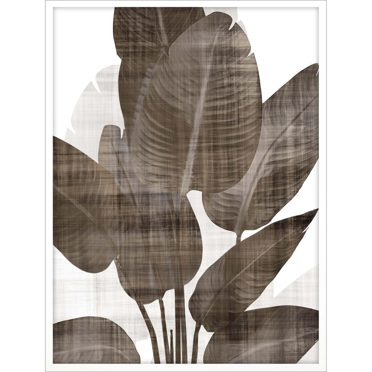 Paragon Earthy Palm II Brown 50 X 38 X 3 Wall Art