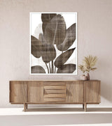 Paragon Earthy Palm II Brown 50 X 38 X 3 Wall Art