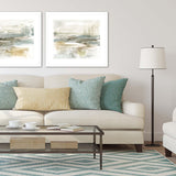 Paragon Stark Landscape II Blue 29 X 33 X 3 Wall Art