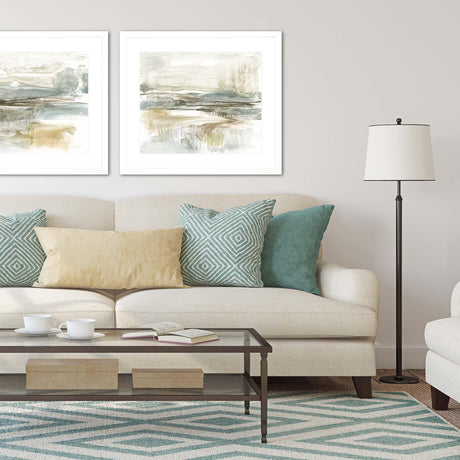 Paragon Stark Landscape II Blue 29 X 33 X 3 Wall Art