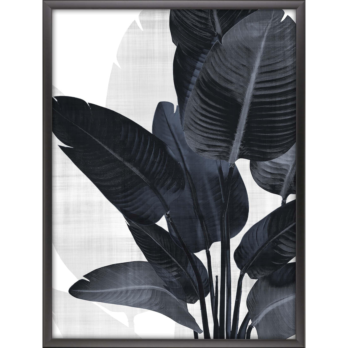 Paragon Palm Noir I Blue 50 X 38 X 3 Wall Art