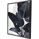 Paragon Palm Noir I Blue 50 X 38 X 3 Wall Art