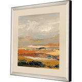 Paragon Warm Bay II Orange 36 X 36 X 3 Wall Art