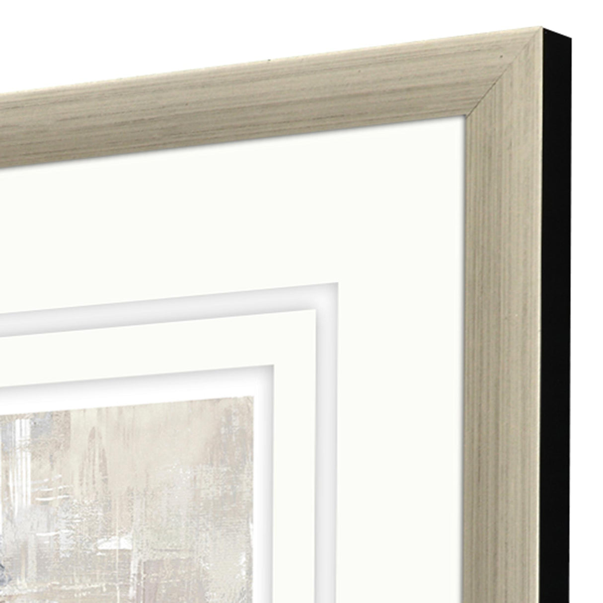 Paragon Storm Rush White 41 X 41 X 2 Wall Art