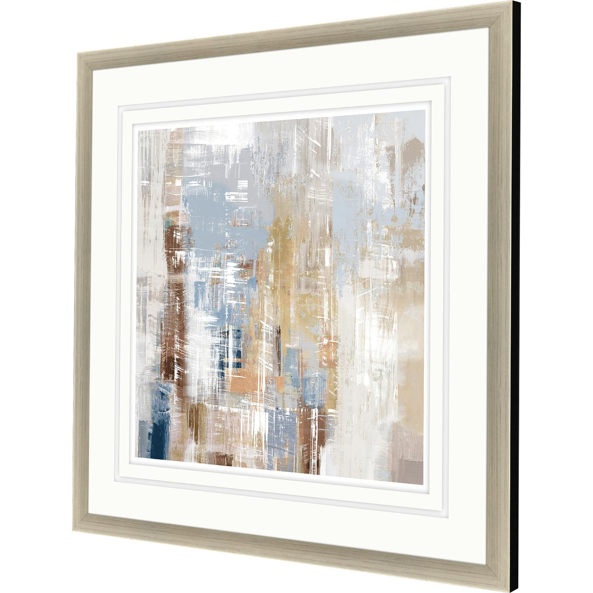Paragon Cosmic Rush White 41 X 41 X 2 Wall Art