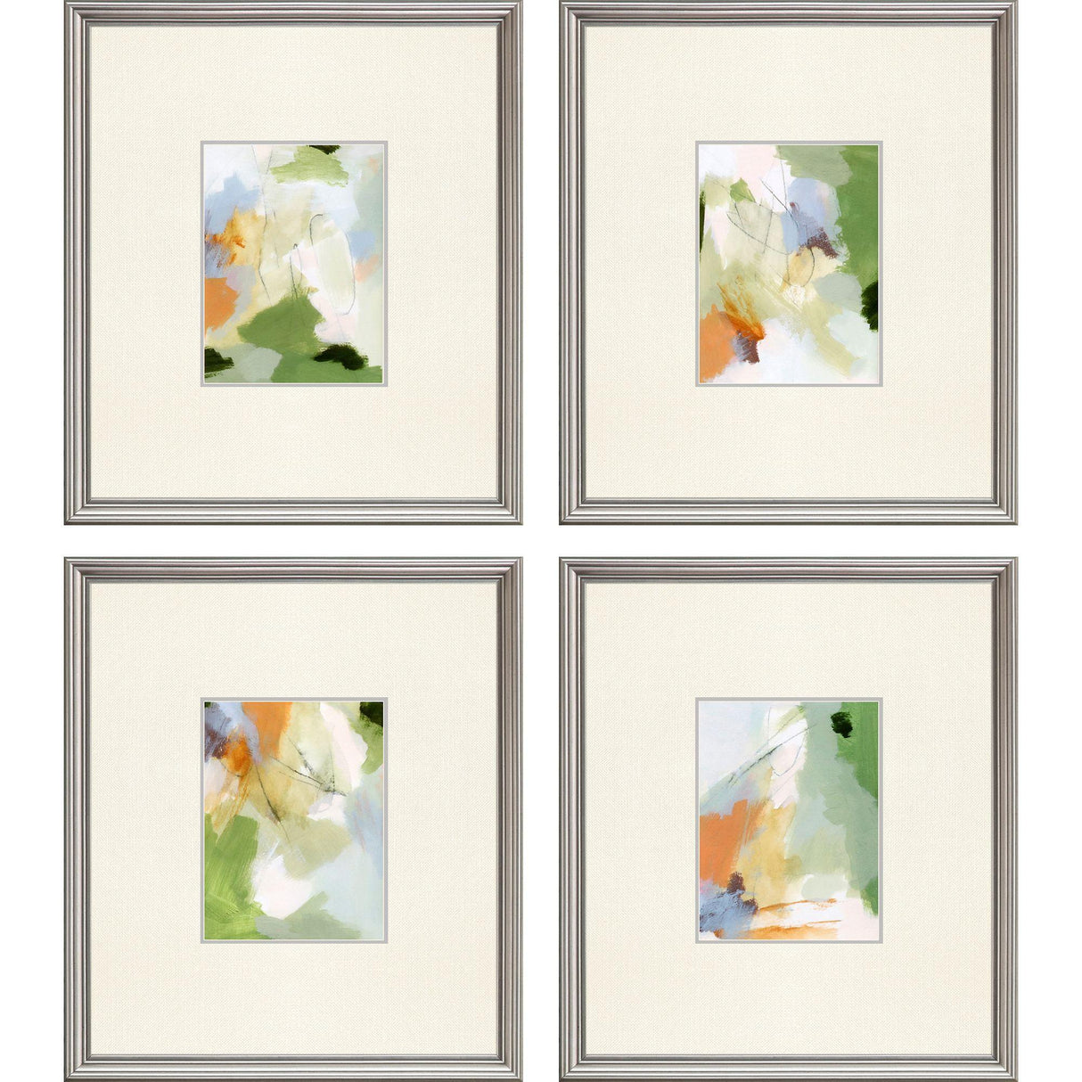 Paragon Verdure S/4 Green 17 X 15 X 1 Wall Art