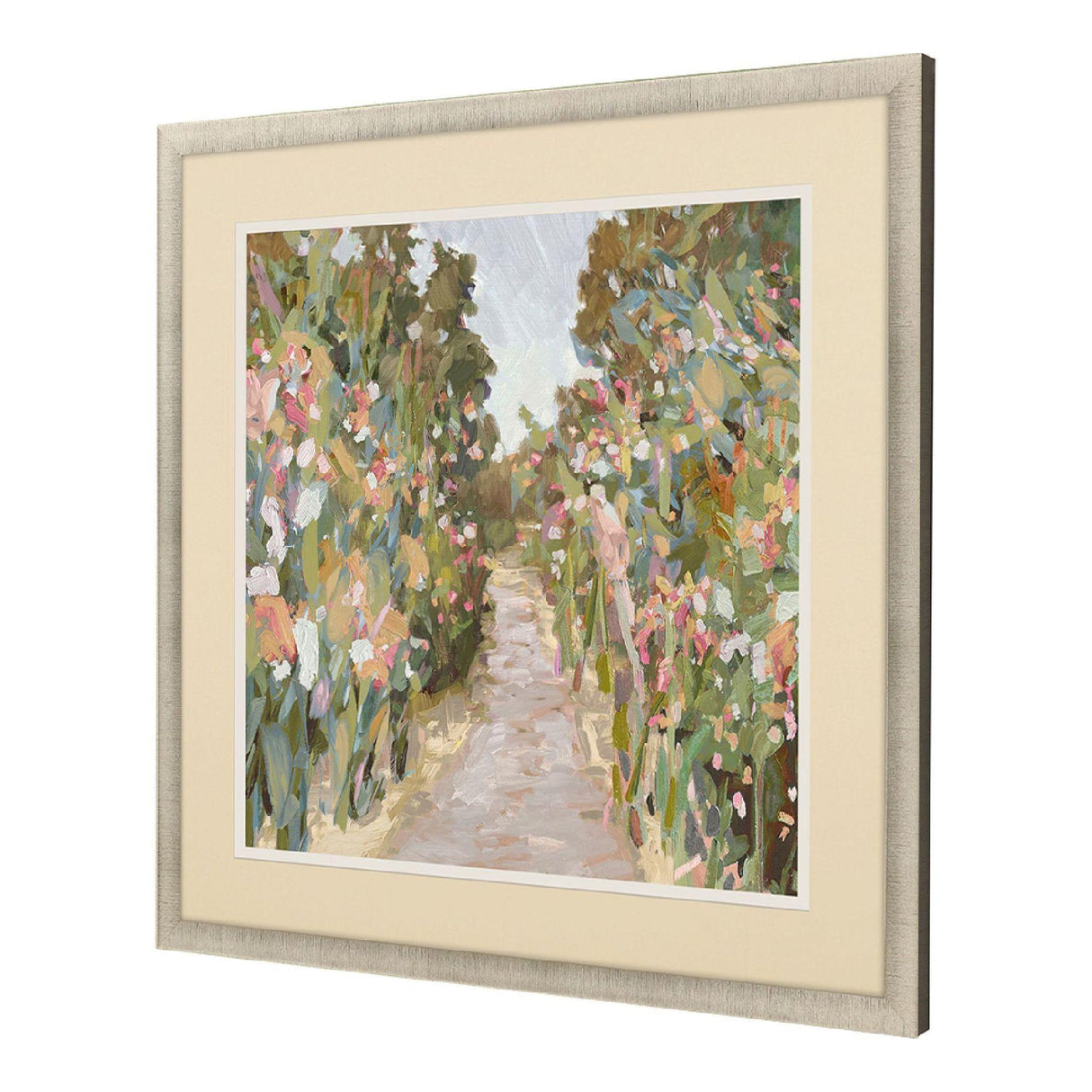 Paragon Garden Delight - Path Pink 41 X 41 X 2 Wall Art