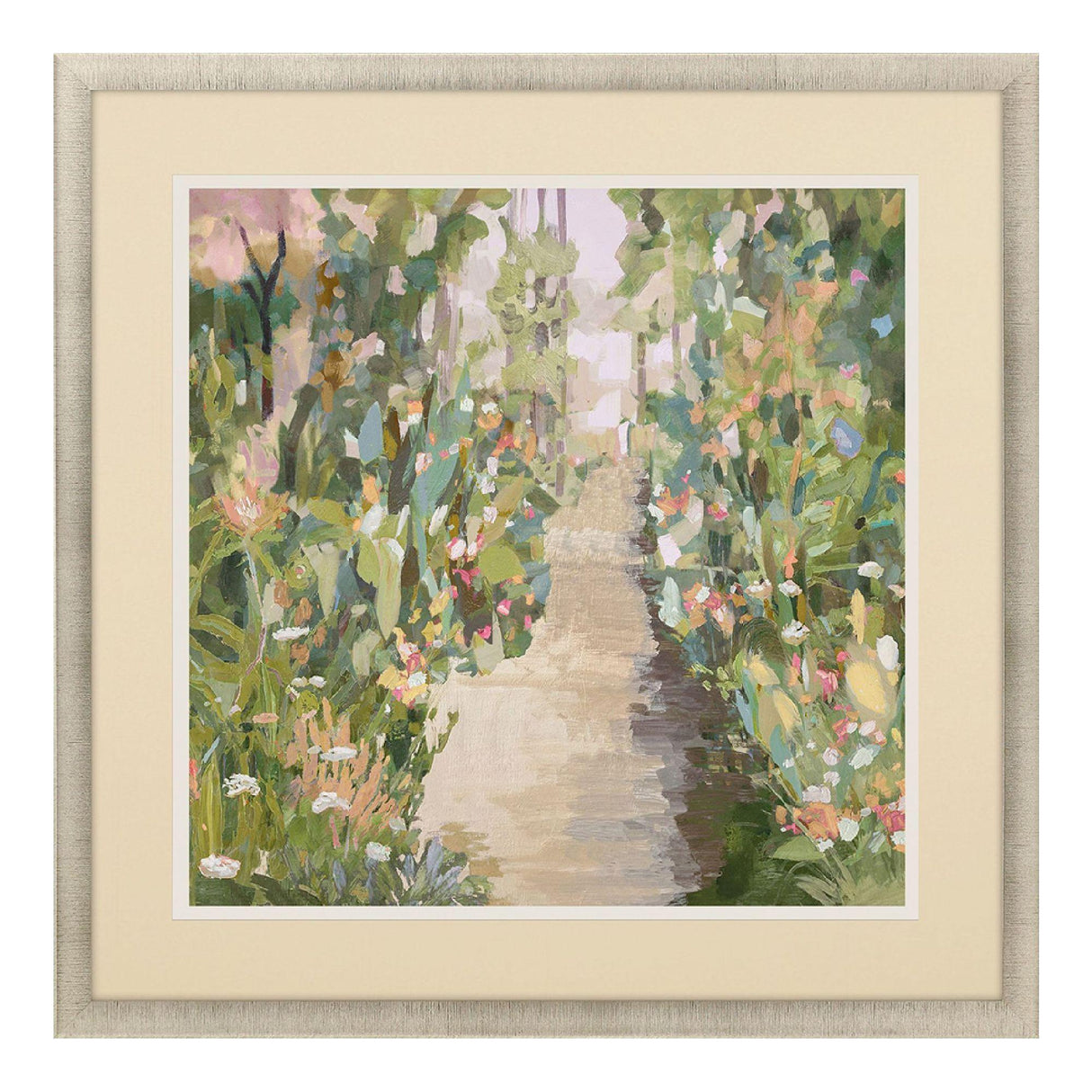 Paragon Garden Delight - Lane Pink 41 X 41 X 2 Wall Art