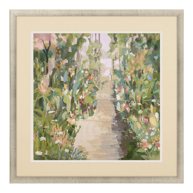 Paragon Garden Delight - Lane Pink 41 X 41 X 2 Wall Art