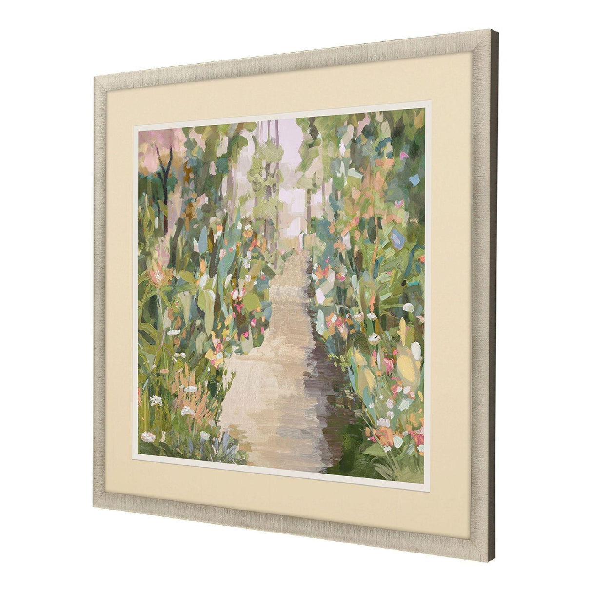 Paragon Garden Delight - Lane Pink 41 X 41 X 2 Wall Art