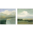 Paragon View S/2 Green 24 X 24 X 2 Wall Art