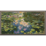 Paragon La Bassin aux Nympheas Blue 27 X 51 X 2 Wall Art
