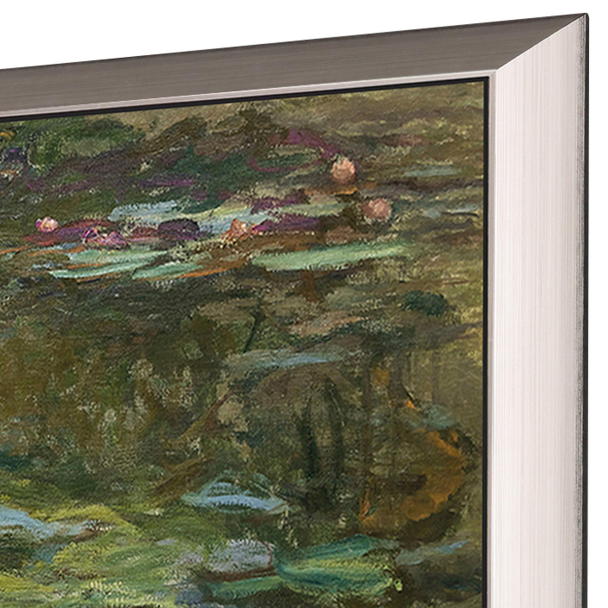 Paragon La Bassin aux Nympheas Blue 27 X 51 X 2 Wall Art